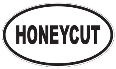 HONEYCUT - Oval Magnet