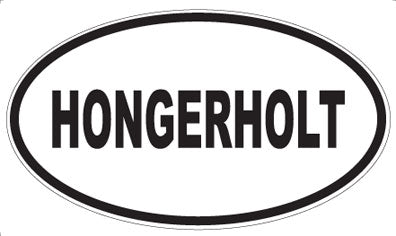 HONGERHOLT - Oval Sticker