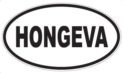 HONGEVA - Oval Magnet