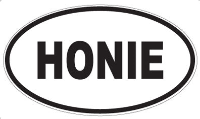 HONIE - Oval Magnet