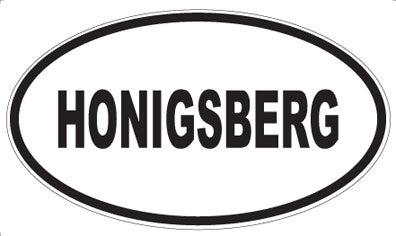 HONIGSBERG - Oval Magnet