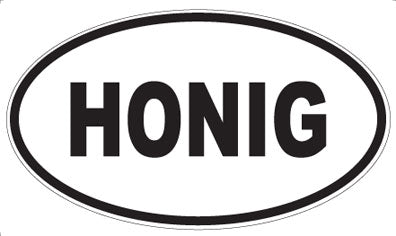 HONIG - Oval Magnet