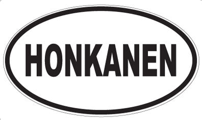 HONKANEN - Oval Magnet