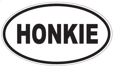 HONKIE - Oval Sticker