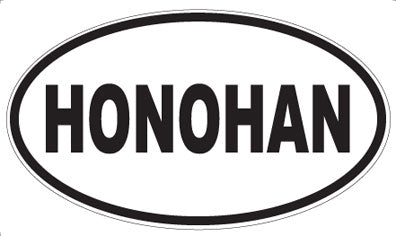 HONOHAN - Oval Magnet