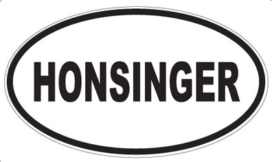 HONSINGER - Oval Magnet