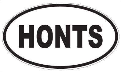 HONTS - Oval Magnet