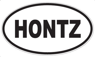 HONTZ - Oval Magnet