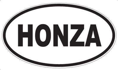 HONZA - Oval Magnet