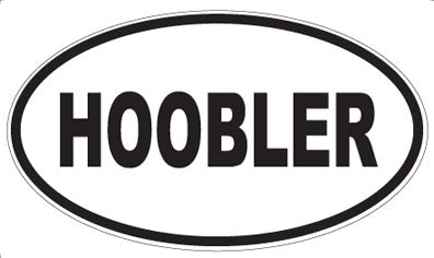HOOBLER - Oval Magnet