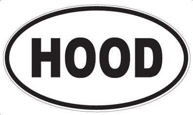 HOOD - Oval Magnet