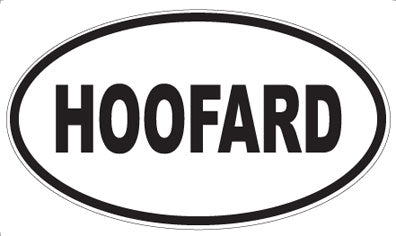 HOOFARD - Oval Magnet