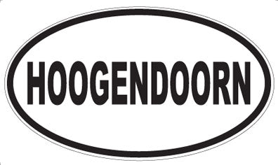 HOOGENDOORN - Oval Magnet