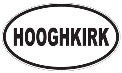 HOOGHKIRK - Oval Magnet