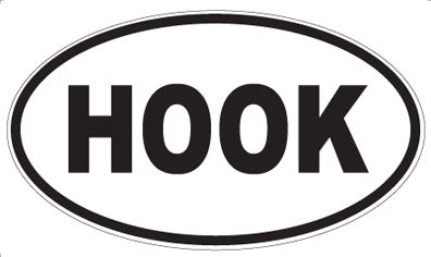HOOK - Oval Magnet