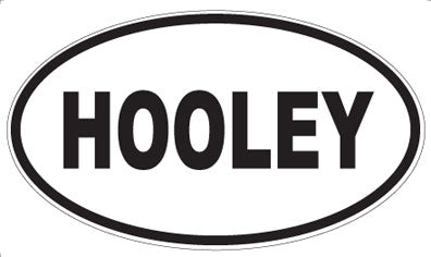 HOOLEY - Oval Magnet