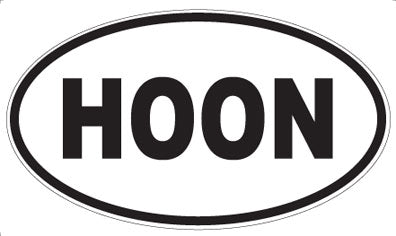 HOON - Oval Magnet