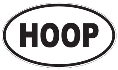 HOOP - Oval Magnet