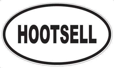 HOOTSELL - Oval Magnet
