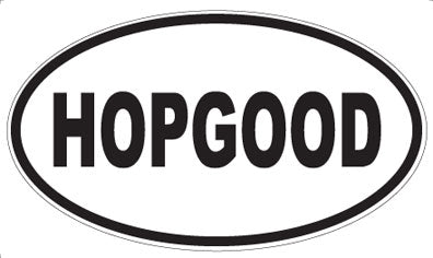 HOPGOOD - Oval Magnet