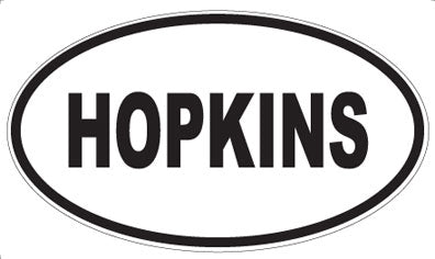 HOPKINS - Oval Magnet