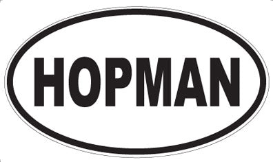 HOPMAN - Oval Magnet