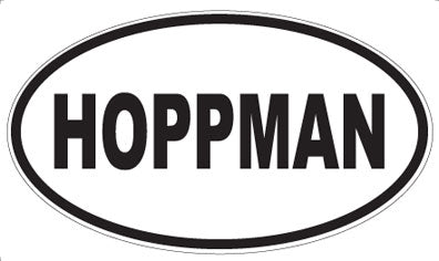 HOPPMAN - Oval Magnet