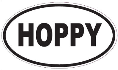HOPPY - Oval Magnet