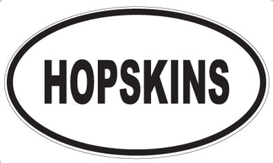 HOPSKINS - Oval Magnet