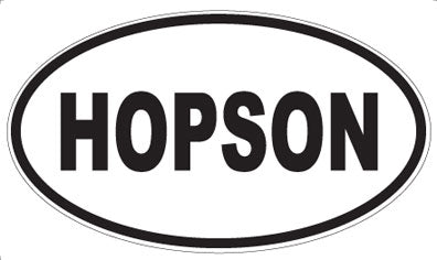 HOPSON - Oval Magnet