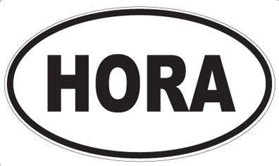 HORA - Oval Magnet