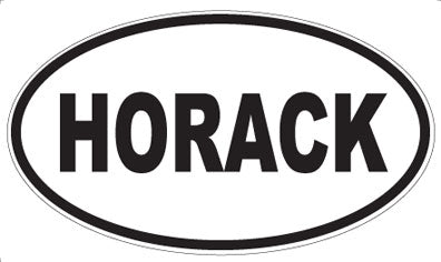 HORACK - Oval Magnet