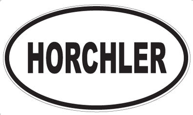 HORCHLER - Oval Magnet