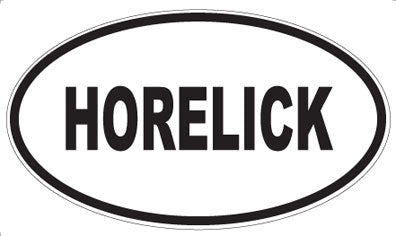 HORELICK - Oval Magnet