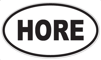 HORE - Oval Magnet