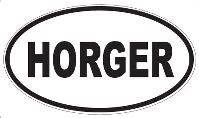 HORGER - Oval Magnet