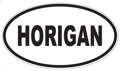 HORIGAN - Oval Magnet