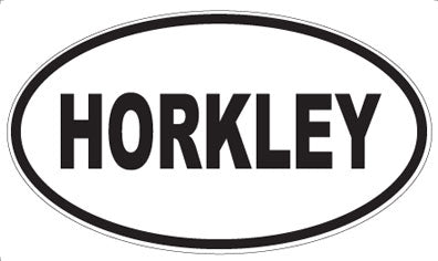 HORKLEY - Oval Magnet