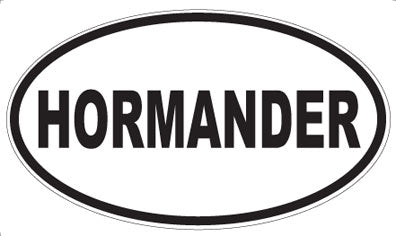 HORMANDER - Oval Magnet
