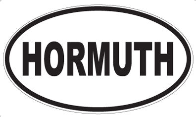 HORMUTH - Oval Magnet