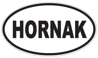 HORNAK - Oval Magnet