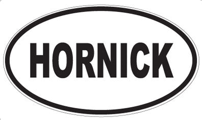 HORNICK - Oval Magnet