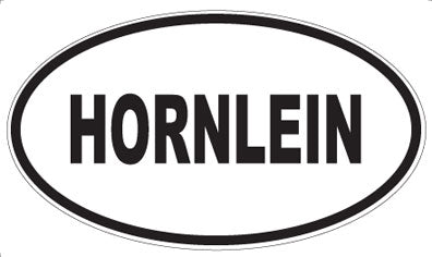 HORNLEIN - Oval Magnet