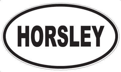 HORSLEY - Oval Magnet