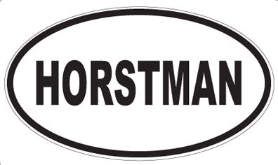 HORSTMAN - Oval Magnet