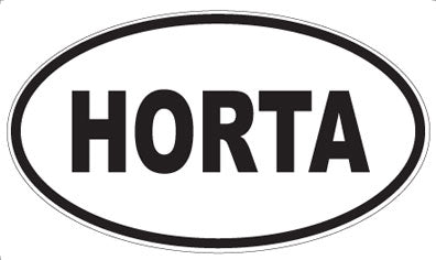 HORTA - Oval Magnet