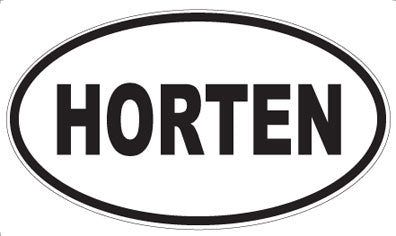 HORTEN - Oval Magnet
