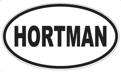 HORTMAN - Oval Magnet