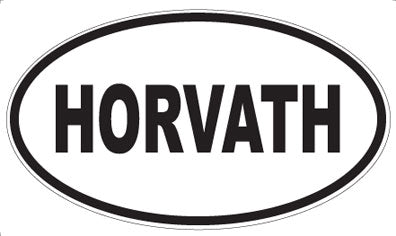 HORVATH - Oval Magnet