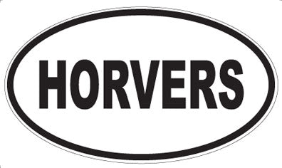 HORVERS - Oval Magnet